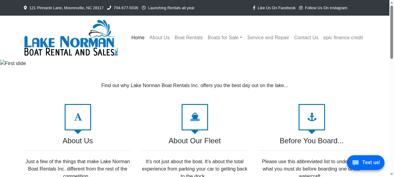 Lake Norman Boat Rentals and Sales - Boat Charters on Lake Norman NC