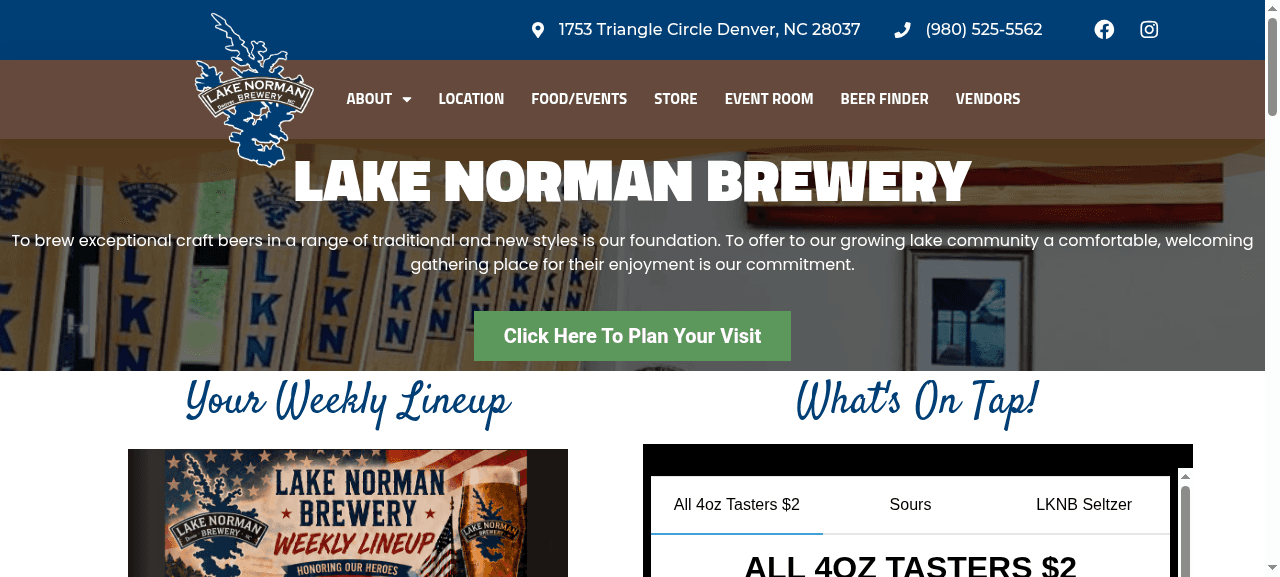 Lake Norman Brewery - Breweries & Wineries located in Denver NC on Lake Norman