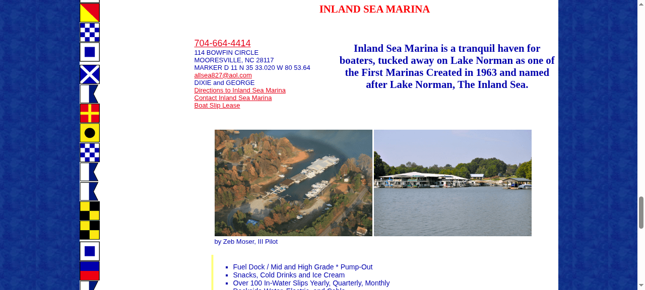 Inland Sea Marina - Marinas on Lake Norman NC