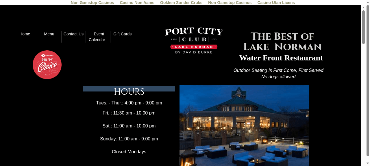 Port City Club by David Burke - Restaurants located in Cornelius NC on Lake Norman